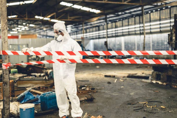 Professional Drug Lab Cleanup technician working in Crete, NE
